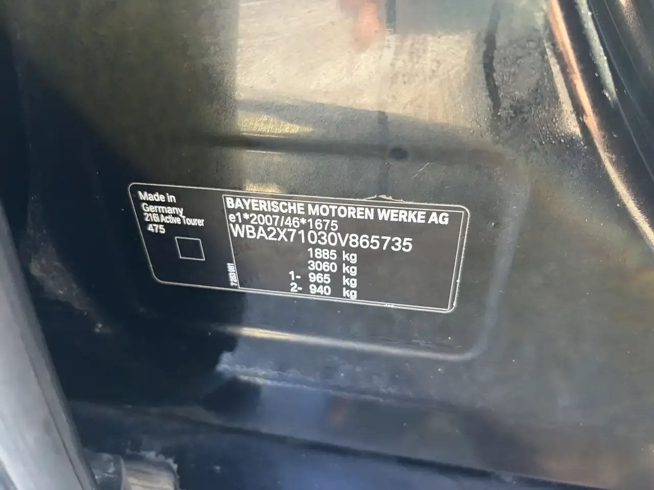 BMW 216 - 23