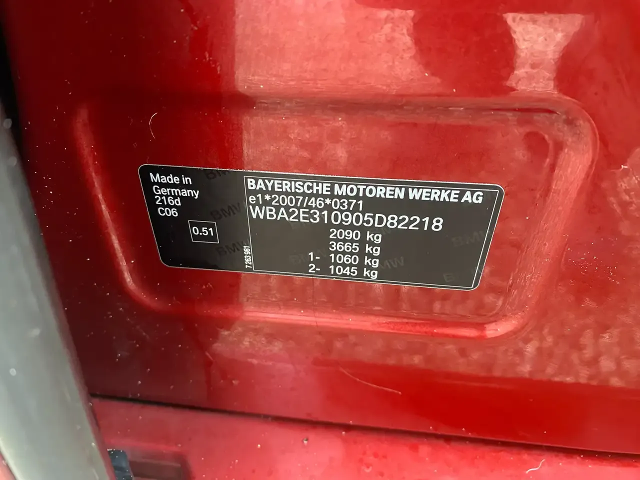 BMW 216 - 25